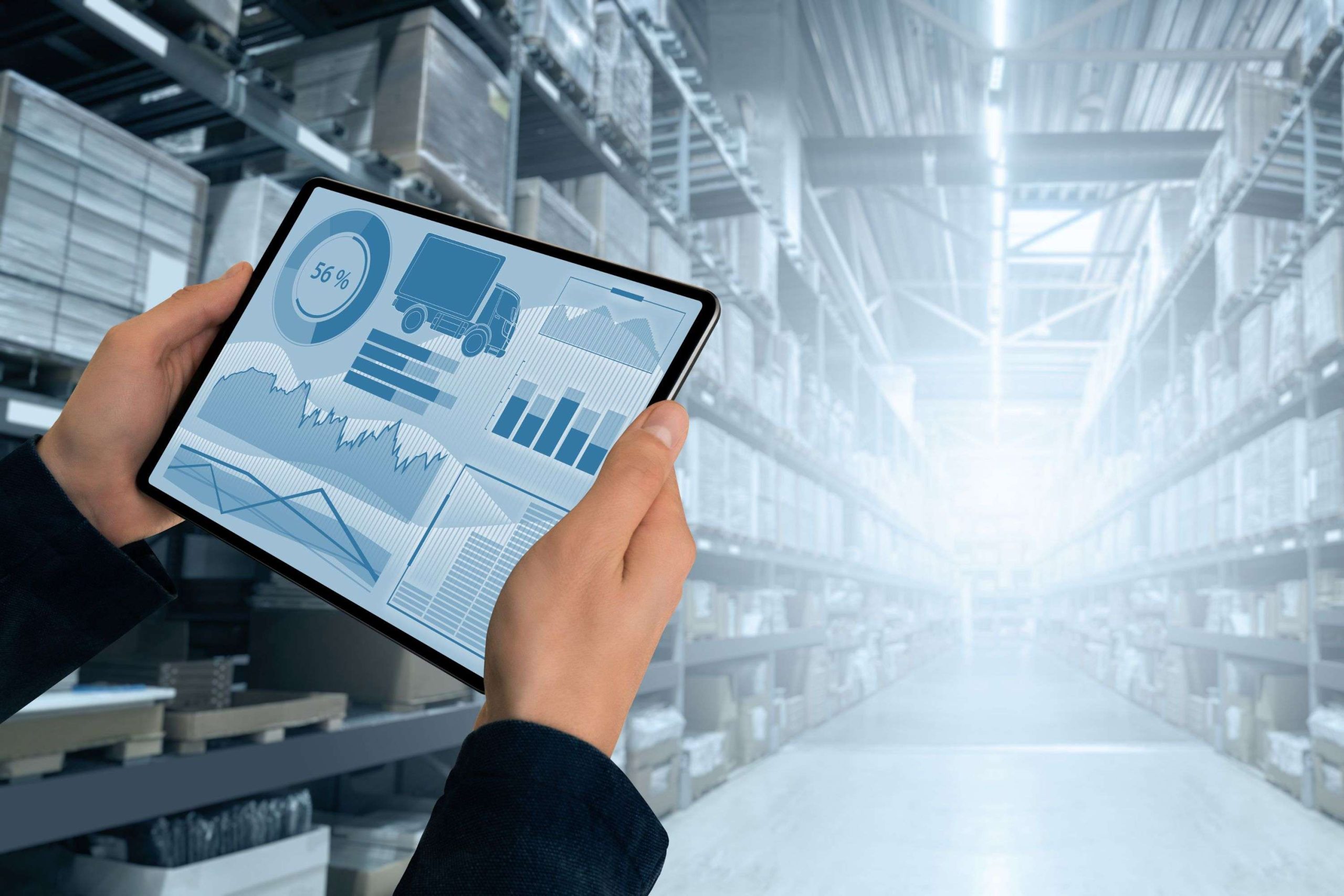 Tablet do zarządzania magazynem