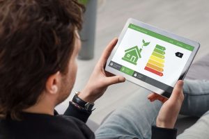 Wykresy dotyczące energooszczędności w domu